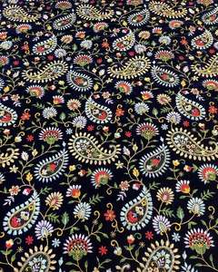 High Quality Sequin Embroidery Fabric 3D Floral Lace Fabric for Evening Dress Wedding Gown Garment - Product Image 6