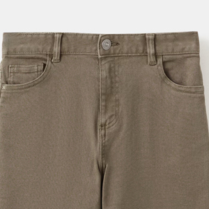 Pantalones Casuales Cómodos de Algodón Suave para Niños, Diseño de Alta Calidad para Compradores al por Mayor / Ropa Casual de Color Sólido con Lazos para Cinturón - Product Image 4