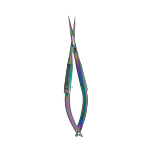 Ciseaux à ressort multifonctionnels pour extensions de cils et sourcils, prix d'usine, lame en acier inoxydable, pointe acérée, prix compétitif - Product Image 1