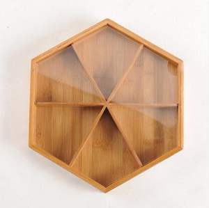 Caja de Madera Maciza Hecha a Mano con Tapa para Almacenamiento de Frutos Secos, Diseño Moderno y Lujoso, para Decoración del Hogar, al por Mayor - Product Image 1