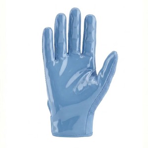 Gants de football américain 2026 en gros pour receveurs, avec strass, grip en silicone adhésif et logo personnalisé - Product Image 2