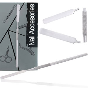 Grattoir à ongles professionnel double embout, pousse-cuticules en gros fabriqué au Pakistan, outil de nettoyage pour le retrait du vernis gel et l'acrylique - Product Image 4