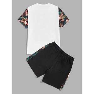 Conjuntos de Verano de Primera Calidad para Hombre, 100% Algodón, Ropa Transpirable para Hombre, Ropa de Calle de Alta Calidad - Product Image 5