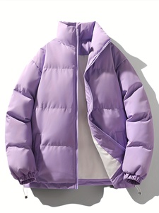 Chaqueta Acolchada Cálida con Cuello Alto para Actividades Casuales al Aire Libre y Comodidad Diaria - Product Image 1