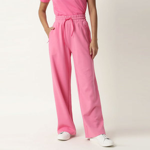 New Arrival Custom Logo Print Women Flare Track <b>Pant</b> Fitness And Casual Wear High Waist Low MOQ Flare Track <b>Pants</b> - Product Image 2