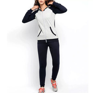 Women’s Fashion Wear Zipper Tracksuit 2 Piece Casual Sportswear Set Women’s Athletic <b>Zip</b> <b>Up</b> Tracksuit - Product Image 1