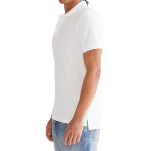 เสื้อโปโลคอปกแขนสั้นผ้าโพลีเอสเตอร์ผสมอีลาสเทน 100% ออกแบบพิเศษสำหรับผู้ใหญ่ชาย พิมพ์ลายโลโก้ด้านหน้า เหมาะสำหรับใส่เล่นกอล์ฟ - Product Image 6