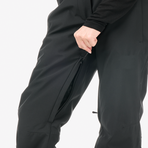 Pantalones de Esquí Negros para Mujer, Impermeables, Aislantes, OEM, Venta al Por Mayor, Logotipo Personalizado - Product Image 5
