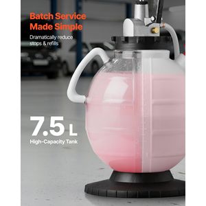 Pompa Manuale per Trasferimento Fluidi da 7,5 L con 8 Adattatori ATF e 47 Uscite, Kit di Ricarica ATF per Fluidi di Trasmissione - Product Image 5
