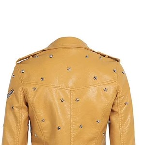 Veste en cuir de python sur mesure pour femme, motif peau de serpent de luxe, manteau de motard, vêtement d'extérieur tendance, service d'échantillons d'usine OEM ODM - Product Image 6