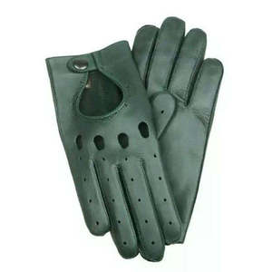 Gants de conduite en cuir pour femmes, gants d'hiver en cuir tendance pour femmes, compatibles avec les écrans tactiles - Product Image 2