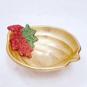 Tazón Decorativo para Mesa de Comedor, Diseño Creativo, Tazón Grande para Frutas, Tazón Ovalado de Aluminio de Buena Calidad - Product Image 1