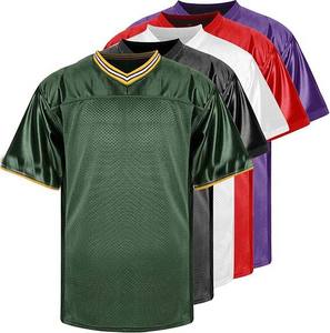 Maillot de football américain et de rugby unisexe pour hommes, uniforme de football américain respirant, maillot de football américain - Product Image 1