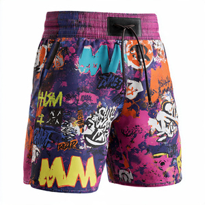 Pantalones Cortos de Kickboxing, Pantalones Cortos de Muay Thai, Pantalones Cortos de MMA Sublimados, Pantalones Cortos de Compresión para Entrenamiento de Lucha y Grappling - Product Image 3