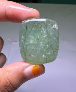 Hermosas Piedras de Prehnita Cabujón Hechas a Mano, Lote de Gemas de Jaspe Verde Natural para la Fabricación de Joyas, Oferta en Prehnita - Product Image 1
