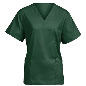 Blouses et chemises d'uniformes d'infirmière en mélange de coton, imprimées avec motifs personnalisés UB, à la mode, avec logo et couleur personnalisables, pour détection d'aiguilles en milieu hospitalier - Product Image 2