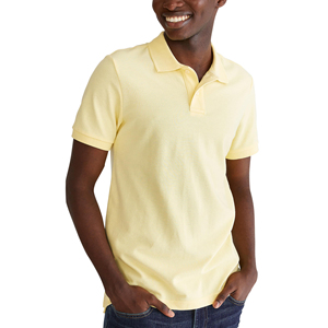 Camisetas Polo Personalizadas de Moda, 100% Fibra de Poliéster, Lavadas con Ácido, Bordadas, de Color Sólido, Estampadas, Estilo Gótico, Talla Grande - Product Image 1
