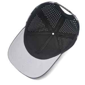 Injae Vina Parche bordado personalizado Logo Camo Sombrero de golf de 6 paneles Perfecto para festivales de senderismo de estilo callejero OEM MOQ bajo disponible - Product Image 6