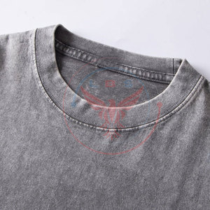 Service OEM, t-shirts personnalisés en coton 100% léger, lavage à l'acide, séchage rapide et respirant pour hommes, vente en gros - Product Image 3