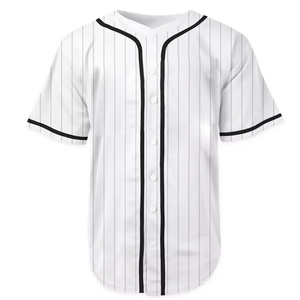 Precio de Fábrica, Venta Caliente, SALEH ENTERPRISES, Camisetas de Softbol Personalizadas OEM para Jóvenes, Sublimadas, con Botones, para Equipos - Product Image 1