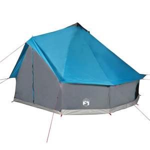 Carpa Familiar Impermeable Azul para 8 Personas, Tipo Tipi, para Acampar - Product Image 5