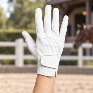 Guantes de Motocicleta de Invierno Multifuncionales, Ligeros, con Diseño Personalizado, Agarre de Cuero Antideslizante, Impermeables y Resistentes al Viento, de Poliéster - Product Image 1