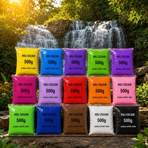Polvo de Color Holi a Granel para Festivales |   Polvo Gulal No Tóxico y Seguro para Humanos |   Polvo de Colores Brillantes para Lanzamiento, Fabricante Mayorista - Product Image 2