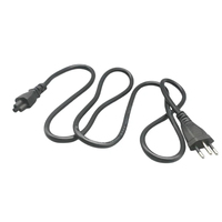 Câble d'alimentation SYONG de haute qualité pour le Brésil, 5 pieds/1,5 m, prise à 3 broches vers C5, cordon d'alimentation BR, 0,3 mm, 220 V, pour imprimante, ordinateur portable, noir