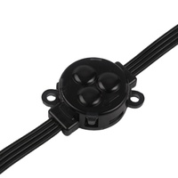 LED Permanent Noël 30mm Étanche Adressable Smart Pixel Aluminium Profil Lumière LED Pixel Point Lumières