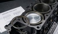 Nouvel ensemble de segments de piston de 92 mm pour la révision des moteurs Hilux/Land Cruiser 22R/22RE avec garantie d'un an et origine TW