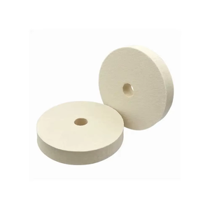 Disco de Pulido de Fieltro de Grado Industrial con Borde Cuadrado para Pulido de Metales, Acabado de Joyería y Pulido de Alto Rendimiento - Product Image 1