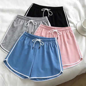 Pantalones Cortos de Mujer de Poliéster y Algodón para Playa y Entrenamiento, Lote de Excedentes de Proveedor a Granel, Hechos en Bangladesh - Product Image 3