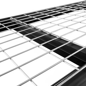 Étagères de rangement de garage robustes 72 \ "H X 77 \" W 6000LBS réglable à 3 niveaux en métal noir étagère industrielle - Product Image 1