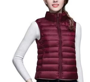 New Design Waterproof Reversible Vest <b>Women</b> Short Lightweight Wear <b>Waistcoat</b> Style Plus Size Sleeveless Running Breathable - Product Image 5