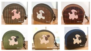 Pochette cosmétique faite à la main avec fermeture éclair, sac de rangement portable en polyester pour les voyages et l'usage quotidien (taille : 10x9x3cm) - Product Image 5