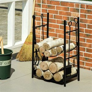 Porta Legna in Metallo Impermeabile, Supporto in Ferro per Legna da Ardere - Product Image 2