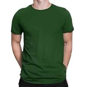 Nouvelle arrivée Tee-Shirt pour hommes en gros à manches courtes décontracté pas cher prix dernier modèle hommes T-Shirt 180Grsm goutte épaule - Product Image 5