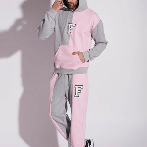 Survêtement unisexe personnalisé grande taille en polaire respirant, antibactérien, pour le sport et le streetwear, idéal pour l'extérieur en hiver - Product Image 4