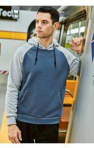 Nouveaux sweats à capuche pour hommes en molleton 100 % coton, respirants et à séchage rapide, décontractés, teints unis, nouvelle collection - Product Image 6