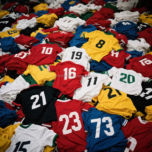 Maillot de football de haute qualité, nouveau style, uniforme de sport, vêtements de sport, Maillot de Foot pour 25-26, vente en gros en vrac, en stock - Product Image 1