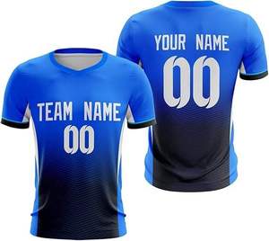 Camiseta de Fútbol Personalizada para Hombre, Camiseta Polo de Tela Jacquard de Verano, Sublimación Personalizada de Fábrica, Ropa de Fútbol - Product Image 2