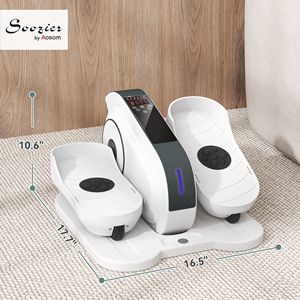 Cyclette Ellittica da Scrivania per Anziani con Monitor LCD, Telecomando, 10 Velocità e Funzionalità per il Body Building - Product Image 3