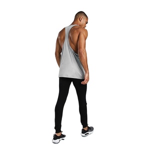 Chaleco Deportivo Personalizado para Hombre, Diseño 2026, Liso, Ajustado, OEM, Alta Calidad, Secado Rápido, Transpirable, Anti-Pilling, Cuello Redondo, para Entrenamiento - Product Image 5