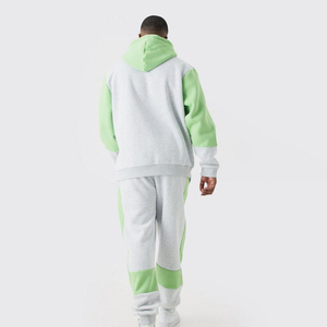 Conjunto Deportivo Personalizado de Invierno para Hombre, Conjuntos Deportivos de Marca Privada, Conjuntos Deportivos de Forro Polar para Hombre con Sudadera con Capucha, OEM - Product Image 2