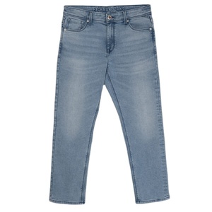 Nouveau pantalon en jean délavé pour homme, 100 % coton, écologique, imperméable, léger, très tendance pour l'hiver - Product Image 1