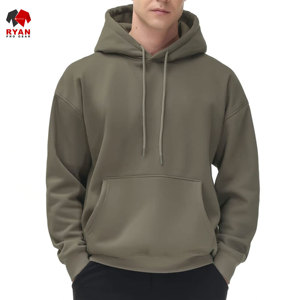 เสื้อฮู้ดดี้ผู้ชายแบบสวมหัว ปักโลโก้ได้ตามต้องการ ผ้าฝ้ายฟลีซ 100% ระบายอากาศได้ดี เหมาะสำหรับฤดูหนาว รับผลิตแบบ ODM OEM - Product Image 5