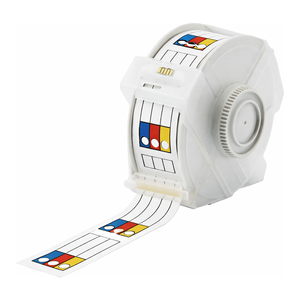 Brady HMIG Durable Matte PET Self-Adhesive <b>Labels</b> for GlobalMark <b>Printer</b> 1.125" X 3.25" - Product Image 1