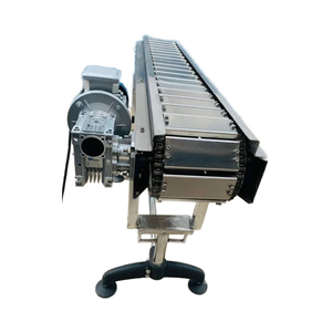 Chaîne de convoyeur à lamelles en acier inoxydable à vitesse réglable du fabricant direct nouvelles usines de fabrication ceinture de base dans l'Uttar Pradesh - Product Image 1