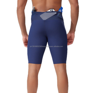 Pantalones Cortos Deportivos Ajustados para Hombre, Shorts de Compresión de Secado Rápido para Correr, Gimnasio, Nailon, Transpirable, Logotipo Personalizado - Product Image 1