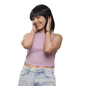 HairOriginals Cap <b>Wig</b> with Bangs | Full Head Bangs | Raw Virgin Indian Temple Hair | 150-200g | Haryana Origin - Product Image 4